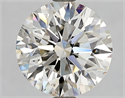 Natural Diamond 2.12 Carats, Round with Excellent Cut, I Color, VS2 Clarity and Certified by GIA