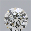 Natural Diamond 0.40 Carats, Round with Excellent Cut, G Color, VS2 Clarity and Certified by IGI