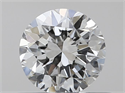 Natural Diamond 0.40 Carats, Round with Very Good Cut, I Color, VVS1 Clarity and Certified by GIA