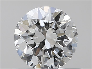 Picture of Natural Diamond 0.40 Carats, Round with Very Good Cut, I Color, VVS1 Clarity and Certified by GIA