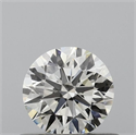 Natural Diamond 0.52 Carats, Round with Excellent Cut, J Color, VS1 Clarity and Certified by GIA