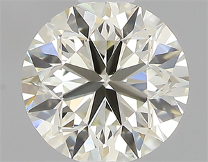 Picture of Natural Diamond 0.50 Carats, Round with Very Good Cut, K Color, VVS1 Clarity and Certified by IGI