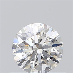 Picture of Natural Diamond 0.40 Carats, Round with Excellent Cut, F Color, SI1 Clarity and Certified by GIA