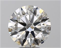 Natural Diamond 5.53 Carats, Round with Excellent Cut, G Color, IF Clarity and Certified by GIA