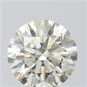 Natural Diamond 0.51 Carats, Round with Excellent Cut, K Color, VS1 Clarity and Certified by IGI