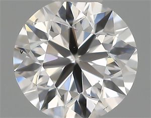 Picture of Natural Diamond 0.40 Carats, Round with Very Good Cut, E Color, VS2 Clarity and Certified by IGI