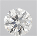 Natural Diamond 5.21 Carats, Round with Excellent Cut, G Color, VVS1 Clarity and Certified by GIA