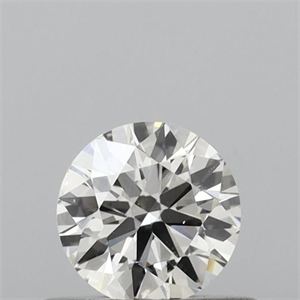 Picture of Natural Diamond 0.40 Carats, Round with Excellent Cut, G Color, SI1 Clarity and Certified by IGI