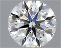 Natural Diamond 0.40 Carats, Round with Very Good Cut, I Color, VS2 Clarity and Certified by GIA