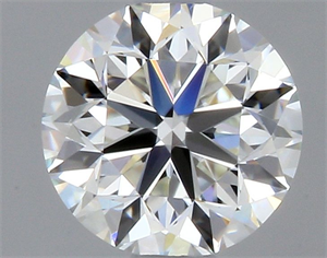 Picture of Natural Diamond 0.40 Carats, Round with Very Good Cut, I Color, VS2 Clarity and Certified by GIA