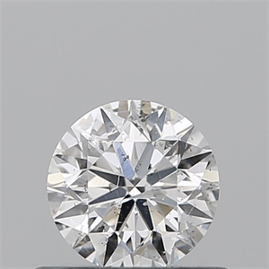 Picture of Natural Diamond 0.50 Carats, Round with Very Good Cut, E Color, SI2 Clarity and Certified by IGI