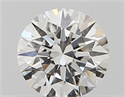 Natural Diamond 0.44 Carats, Round with Excellent Cut, F Color, VS2 Clarity and Certified by GIA