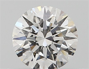 Picture of Natural Diamond 0.44 Carats, Round with Excellent Cut, F Color, VS2 Clarity and Certified by GIA