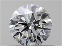 Natural Diamond 0.40 Carats, Round with Very Good Cut, I Color, VS1 Clarity and Certified by GIA