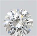 Natural Diamond 0.40 Carats, Round with Excellent Cut, I Color, VVS2 Clarity and Certified by GIA