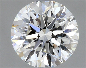 Picture of Natural Diamond 0.40 Carats, Round with Excellent Cut, G Color, VVS2 Clarity and Certified by GIA