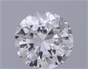 Natural Diamond 0.40 Carats, Round with Good Cut, G Color, SI2 Clarity and Certified by GIA