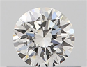 Natural Diamond 0.40 Carats, Round with Excellent Cut, G Color, VVS2 Clarity and Certified by GIA