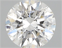 Natural Diamond 0.40 Carats, Round with Excellent Cut, F Color, VS2 Clarity and Certified by GIA