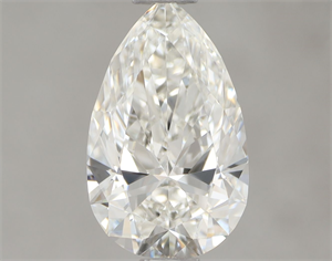 Picture of Natural Diamond 1.06 Carats, Pear with  Cut, H Color, VVS1 Clarity and Certified by GIA