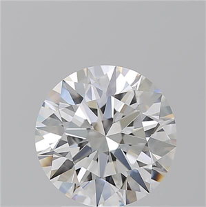 Picture of Natural Diamond 3.01 Carats, Round with Excellent Cut, E Color, VS1 Clarity and Certified by GIA