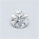 Natural Diamond 0.46 Carats, Round with Very Good Cut, G Color, SI2 Clarity and Certified by GIA