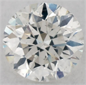 Natural Diamond 0.40 Carats, Round with Very Good Cut, F Color, SI2 Clarity and Certified by GIA