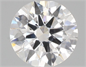 Natural Diamond 0.42 Carats, Round with Excellent Cut, E Color, SI2 Clarity and Certified by GIA