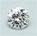 Natural Diamond 2.01 Carats, Round with Excellent Cut, E Color, VVS1 Clarity and Certified by GIA