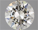 Natural Diamond 2.00 Carats, Round with Very Good Cut, K Color, SI2 Clarity and Certified by GIA