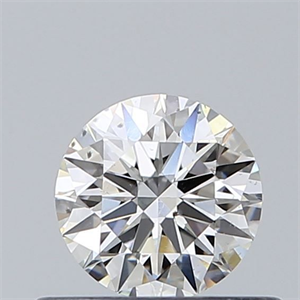 Picture of Natural Diamond 0.40 Carats, Round with Excellent Cut, I Color, SI1 Clarity and Certified by GIA