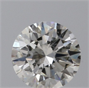 Natural Diamond 0.50 Carats, Round with Excellent Cut, I Color, SI2 Clarity and Certified by GIA