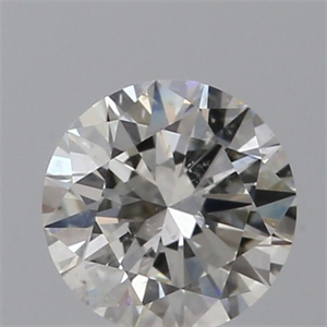 Picture of Natural Diamond 0.50 Carats, Round with Excellent Cut, I Color, SI2 Clarity and Certified by GIA