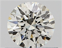 Natural Diamond 0.48 Carats, Round with Excellent Cut, J Color, SI1 Clarity and Certified by GIA