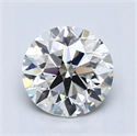 Natural Diamond 1.50 Carats, Round with Excellent Cut, H Color, VVS1 Clarity and Certified by GIA