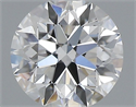 Natural Diamond 0.42 Carats, Round with Excellent Cut, D Color, VVS2 Clarity and Certified by GIA