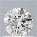 Natural Diamond 0.50 Carats, Round with Excellent Cut, I Color, SI2 Clarity and Certified by IGI