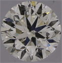 Natural Diamond 0.50 Carats, Round with Good Cut, K Color, SI2 Clarity and Certified by GIA