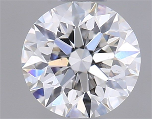 Picture of Natural Diamond 0.46 Carats, Round with Excellent Cut, H Color, SI1 Clarity and Certified by GIA