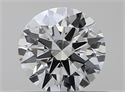 Natural Diamond 0.40 Carats, Round with Excellent Cut, I Color, VVS1 Clarity and Certified by GIA