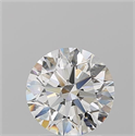 Natural Diamond 2.23 Carats, Round with Excellent Cut, I Color, VVS2 Clarity and Certified by GIA