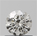 Natural Diamond 0.50 Carats, Round with Excellent Cut, I Color, VS2 Clarity and Certified by IGI