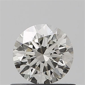 Picture of Natural Diamond 0.50 Carats, Round with Excellent Cut, I Color, VS2 Clarity and Certified by IGI