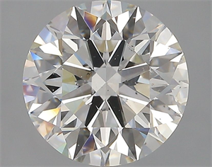 Picture of Natural Diamond 3.03 Carats, Round with Excellent Cut, I Color, SI1 Clarity and Certified by GIA