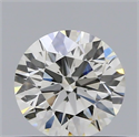 Natural Diamond 0.50 Carats, Round with Excellent Cut, H Color, VS2 Clarity and Certified by IGI