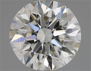 Picture of Natural Diamond 0.50 Carats, Round with Excellent Cut, J Color, VVS1 Clarity and Certified by GIA