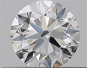 Picture of Natural Diamond 0.40 Carats, Round with Very Good Cut, H Color, VS1 Clarity and Certified by GIA