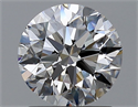 Natural Diamond 1.57 Carats, Round with Excellent Cut, G Color, VS1 Clarity and Certified by GIA