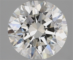 Picture of Natural Diamond 2.01 Carats, Round with Excellent Cut, H Color, IF Clarity and Certified by GIA