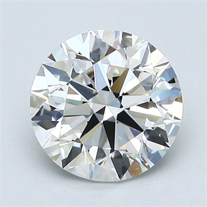 Picture of Natural Diamond 1.90 Carats, Round with Excellent Cut, I Color, VS1 Clarity and Certified by GIA